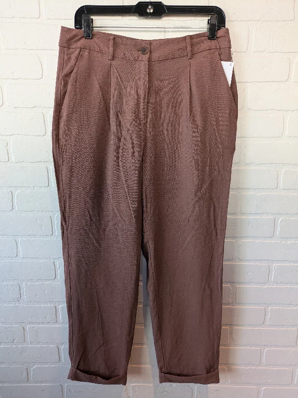 Stylish Polos Pants Other By Loft In Brown, Size: 6