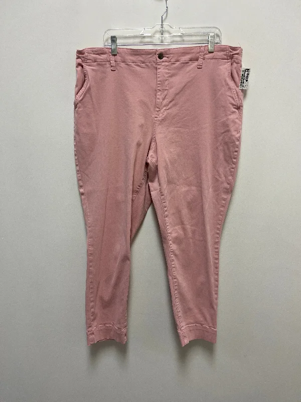 Casual Footwear Pants Other By Pistola In Pink, Size: 18