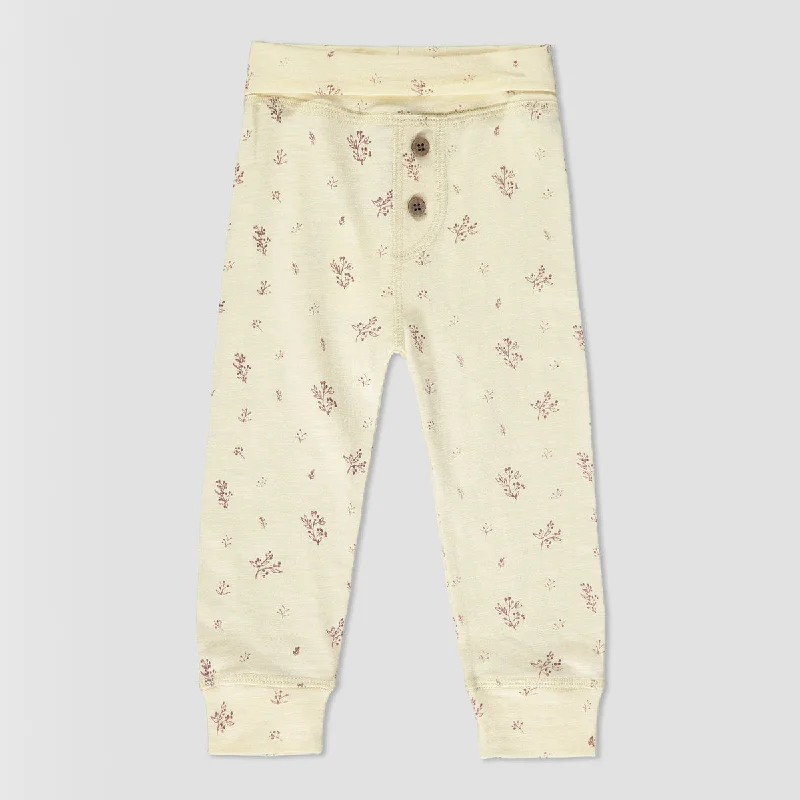 Printed Pants Perry leggings in ivory holly