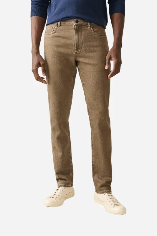 Urban Sneakers Faherty Stretch Terry 5-Pocket Pant Driftwood