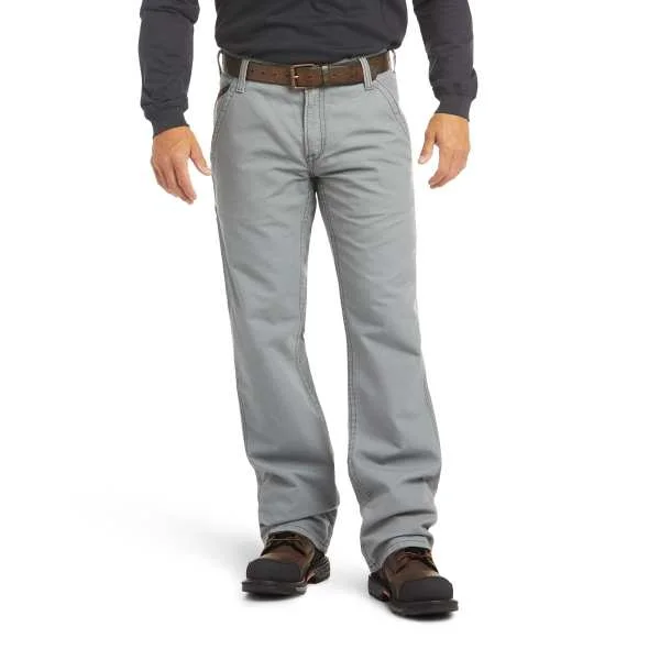 Classic Hoodies ARIAT FR M4 GRAY WORKHORSE CARPENTER PANT