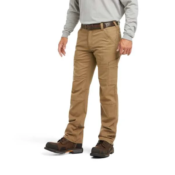 Stylish Trousers ARIAT FR M5 STRAIGHT DURALIGHT STRETCH CANVAS PANT