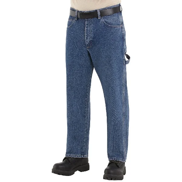 Cargo Pants BULWARK FR PRE WASHED DENIM DUNGAREE