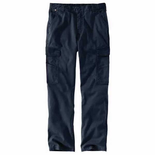 Formal Jackets CARHARTT FR NAVY RUGGED FLEX CANVAS CARGO PANT