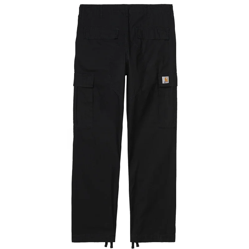 Leather Bags CARHARTT WIP REGULAR CARGO PANT // BLACK (RINSED) L32