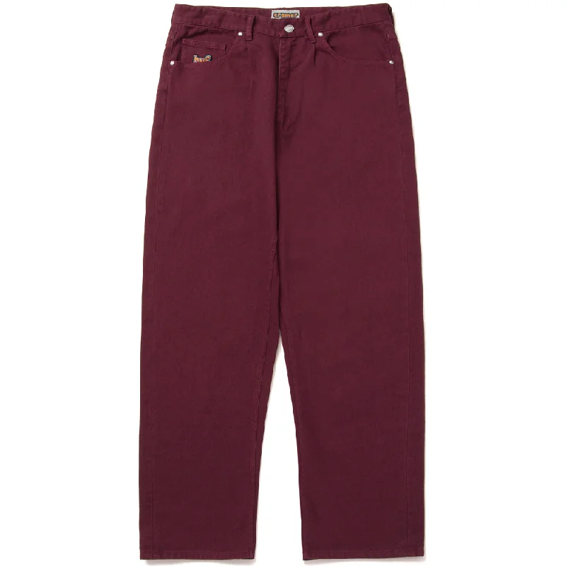 Sporty Looks HUF CROMER SIGNATURE PANT // WINE