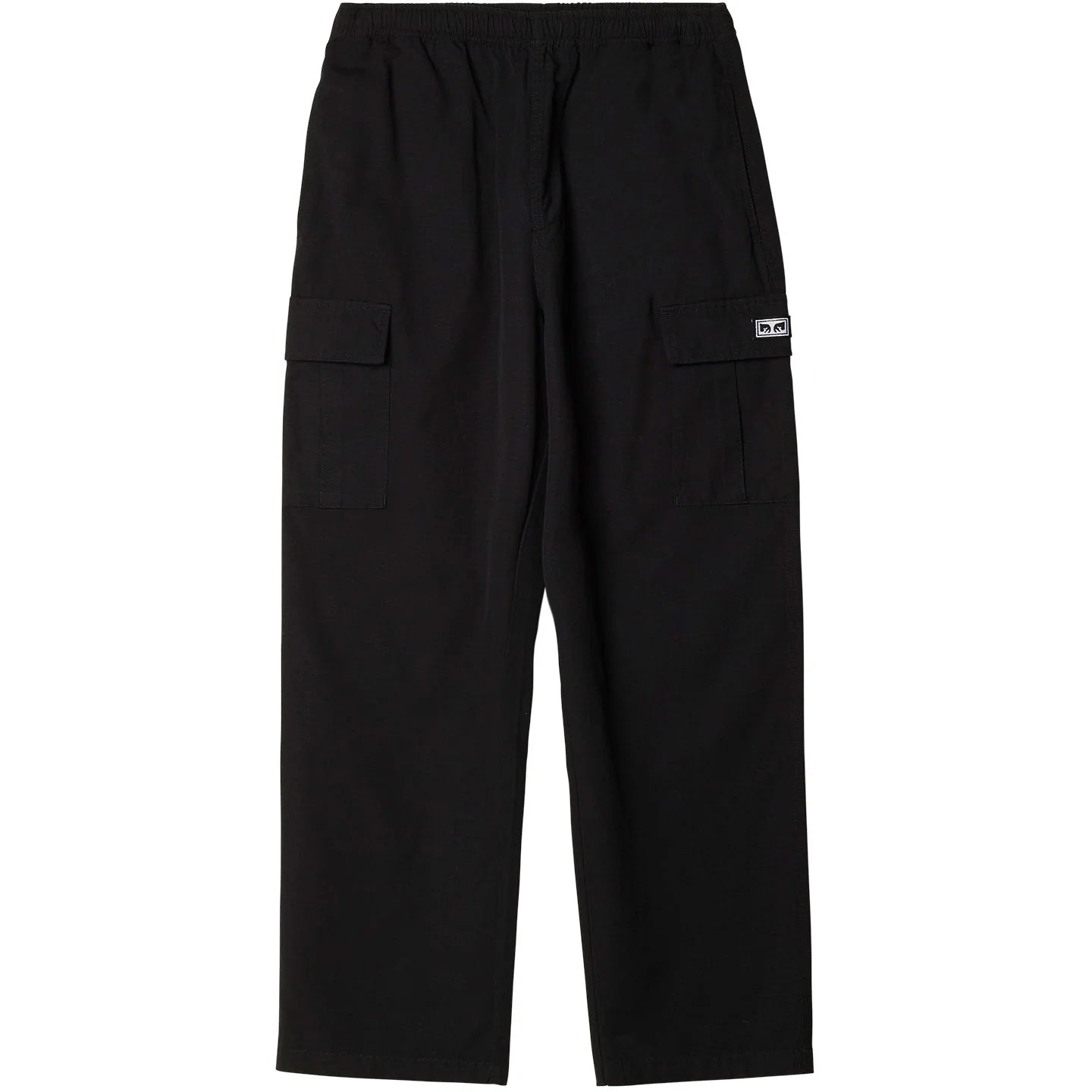 Cool Boots OBEY RIPSTOP CARGO PANT // BLACK