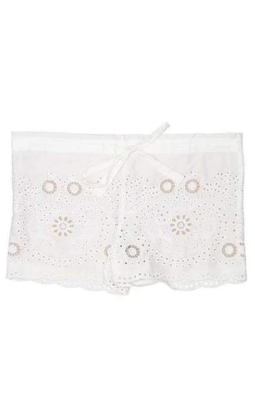 Designer Shirts Pash Drawstring Lace Shorts