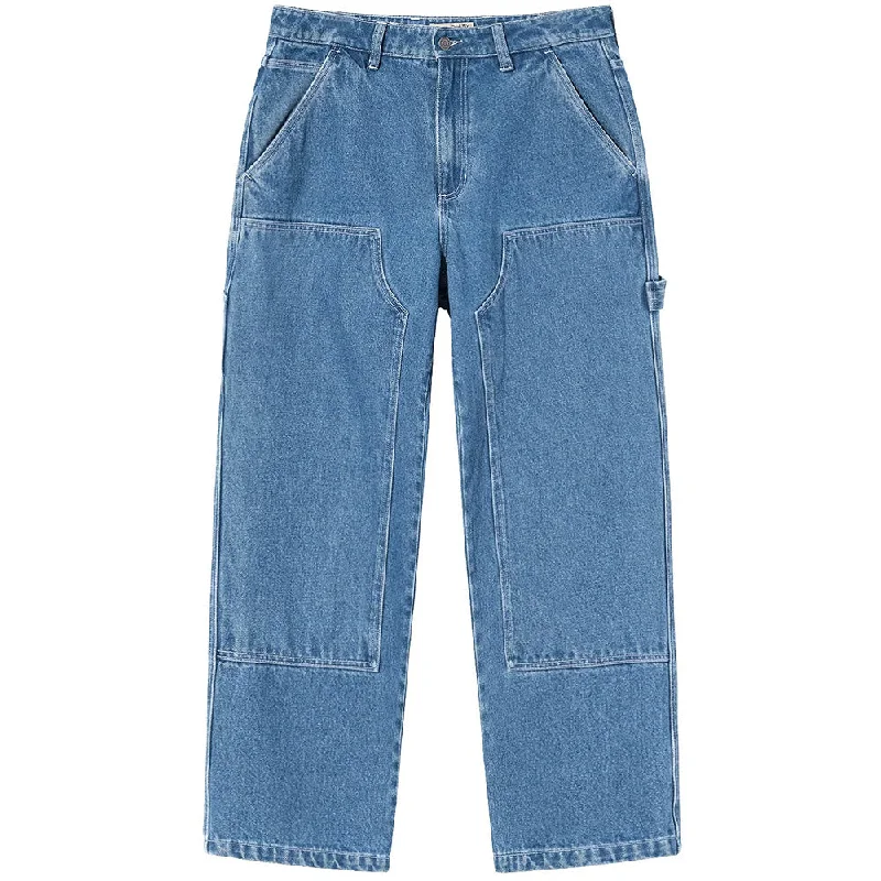 Warm Cardigans STÜSSY DENIM WORK PANT // WASHED BLUE