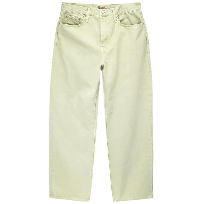 Casual Blazers STÜSSY DOUBLE DYE BIG 'OL JEANS PANT // CREAM