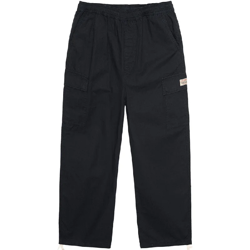 Comfortable Sneakers STÜSSY RIPSTOP CARGO BEACH PANT // BLACK