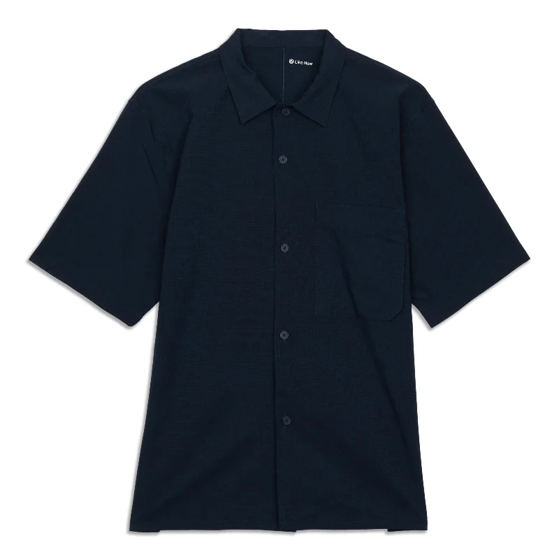 Trendy Outerwear Airing Easy Camp Collar Shirt - Resale