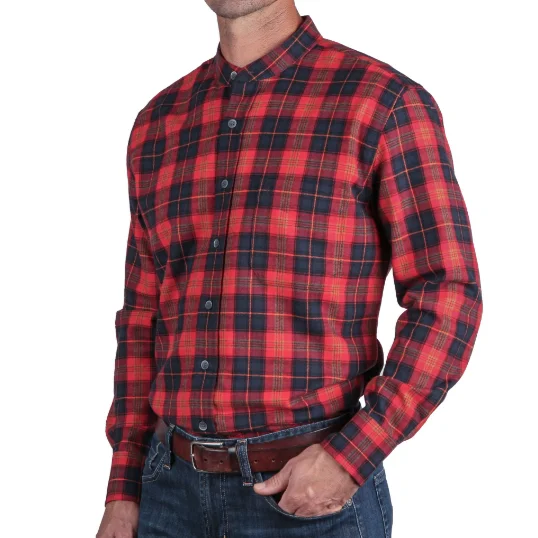 Sporty Looks Celtic Ranchwear Flannel Grandfather Shirt