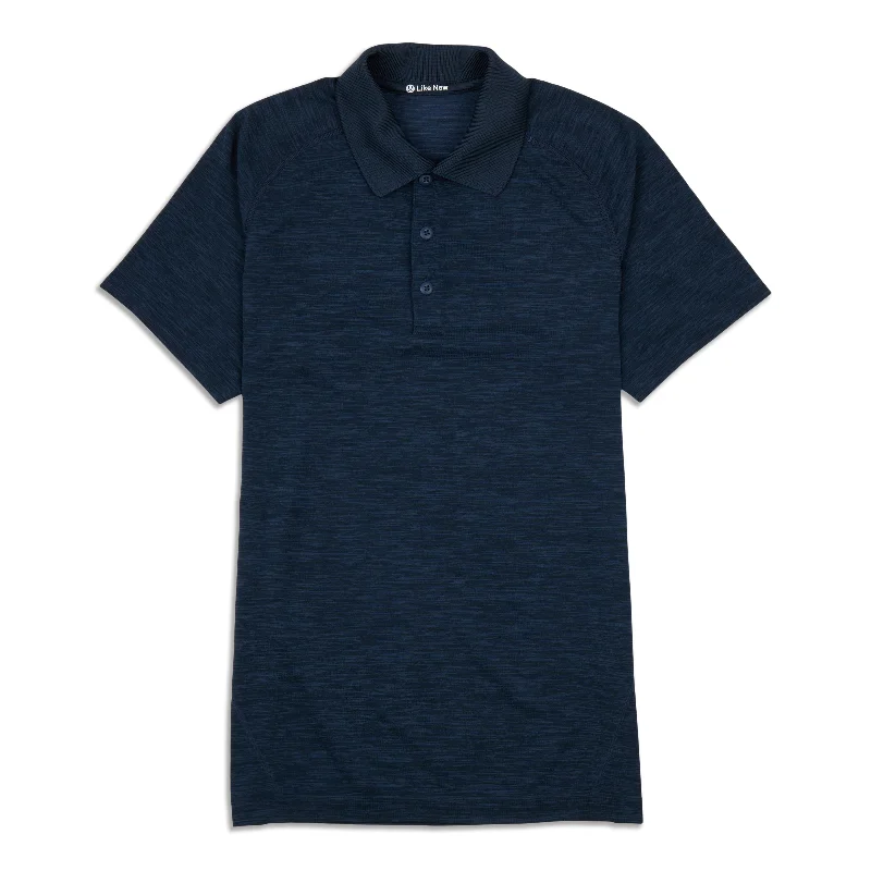 Wool Suits Metal Vent Tech Polo Shirt - Resale