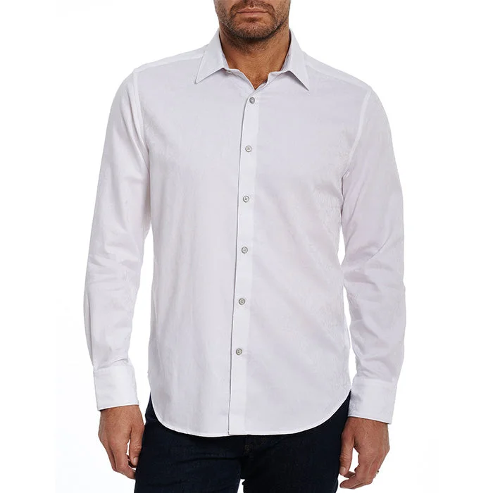 Sportswear Styles Robert Graham Highland Classic Fit Sport Shirt - White