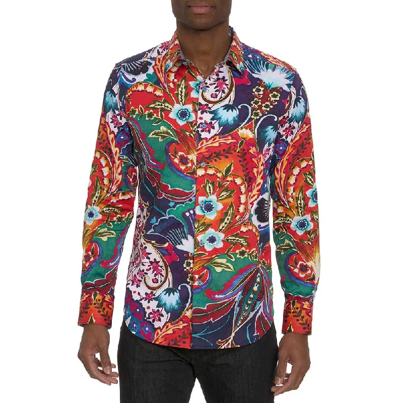 High-neck Sweaters Robert Graham The Kenzi Classic Fit Sport Shirt - Multi