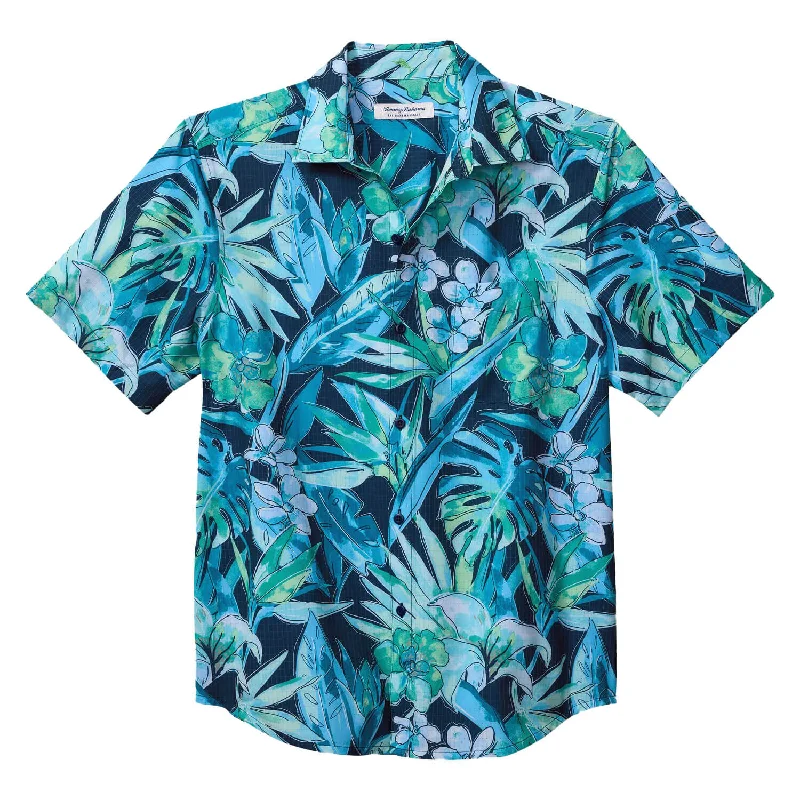 Wool Suits Tommy Bahama IslandZone Bahama IslandZone Coast Jungle Haven Camp Shirt - Oceanfront