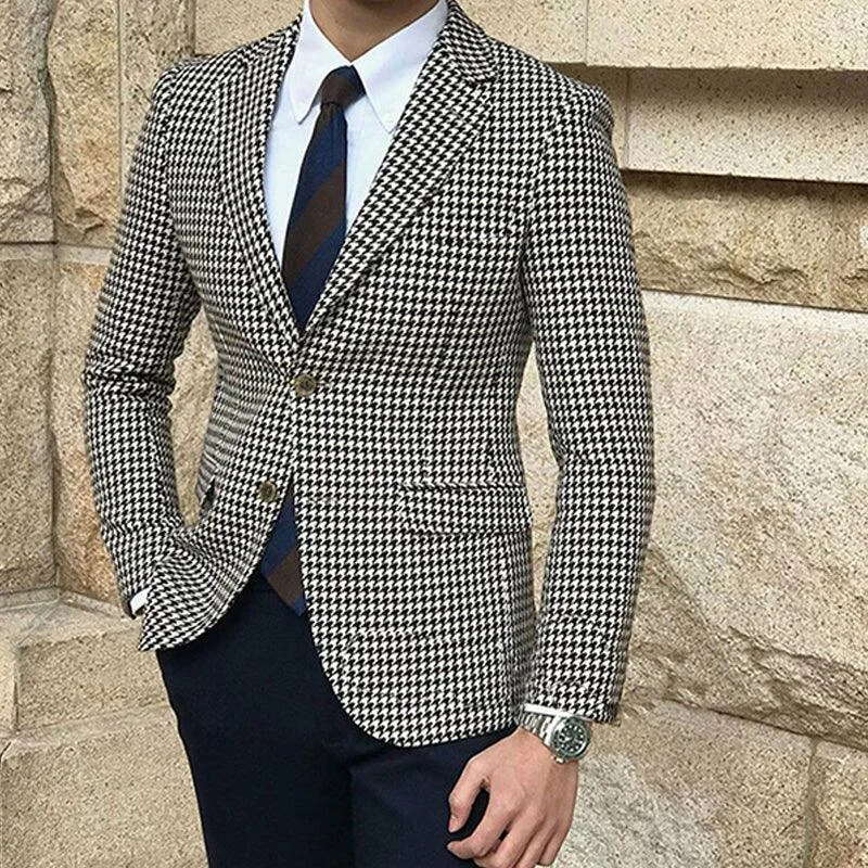 Athletic Shorts Checked Suit